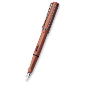 Lamy Safari Shiny Red plnicí pero hrot F
