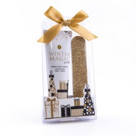 Krém na ruce a nehty 30ml s pilníkem Winter Magic, vanilka pižmo
