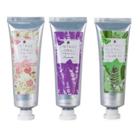 KRÉM na ruce a nehty 60ml VINTAGE FLORALS v tubě. 3 druhy ACCENTRA