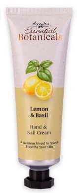 Krém na ruce a nehty v tubě 60ml Essential Botanicals - citron a bazalka