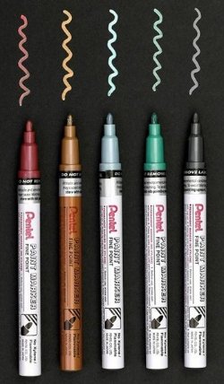 Pentel Sada lakových popisovačů 5 ks