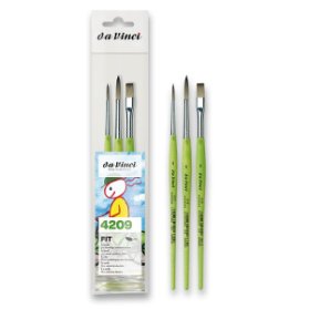 Sada štětců da Vinci Fit Synthetics 8+4+8