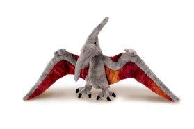 Pteranodon dinosaurus plyš šedivý