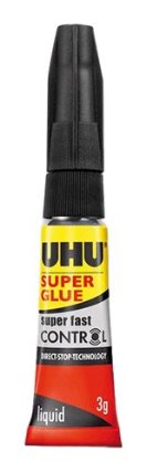Vteřinové lepidlo Uhu Super Glue Control 3 g, tekuté