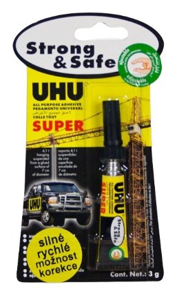 Lepidlo Uhu Strong & Safe 3 g