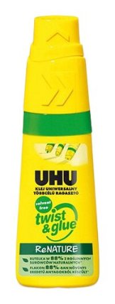 Tekuté lepidlo UHU Twist & Glue ReNature 35 ml
