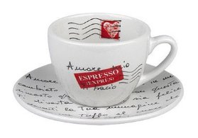 Coffee - šálek s podšálkem