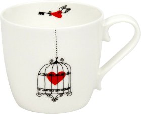 Hrnek - Srdce v kleci / Hearts Cages