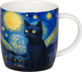 Gogh - hrnek s kočkou
