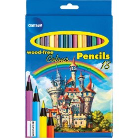 Pastelky CASTLE 18 ks