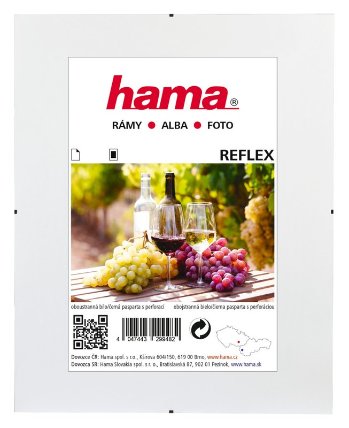Fotorámeček Hama Clip-Fix, normální sklo, 13x18 cm