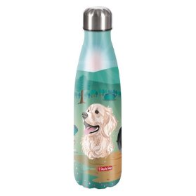 Izolovaná láhev na pití z nerezové oceli 0,5 l, Dog Basty