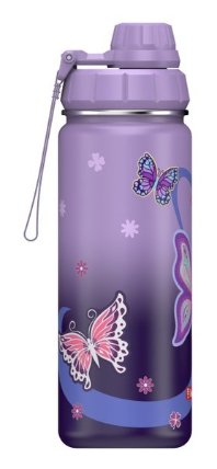Izolovaná láhev na pití z nerezové oceli 0,5 l, Sweet Butterfly