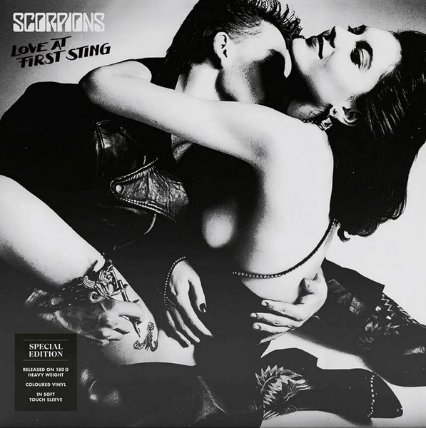 LP Scorpions -  Love at First Sting (Silver vinyl) 