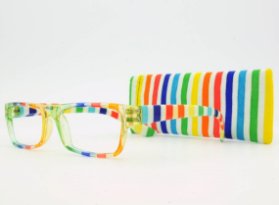 Stripes White + 1,00 Dioptrien
