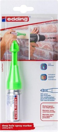Značkovač otvorů EDDING 8870, neonově zelený, blistr