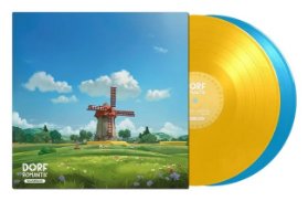 2LP Laryssa Okada, Pygoscelis & Only Sound - Dorfromantik (Yellow & Blue vinyl)
