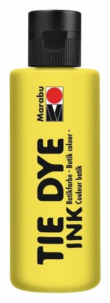 Marabu Tie Dye Ink 80 ml, 019 Yellow