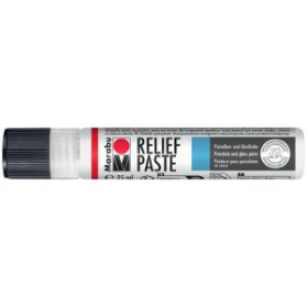 Reliefní pasta 25ml - bílá 070