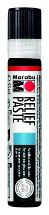 Reliéfní pasta 25ml - černá 073