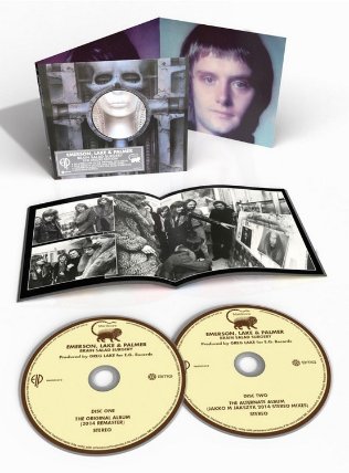 CD EMERSON, LAKE & PALMER - BRAIN SALAD SURGERY