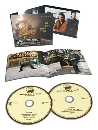 CD EMERSON, LAKE AND PALMER - IN THE HOT SEAT