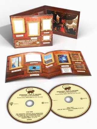 CD EMERSON, LAKE & PALMER - PICTURES AT AN EXHIBITION