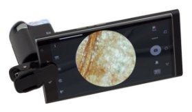 Kapesní mikroskop 60-100x s klipem na smartphone PM-6001