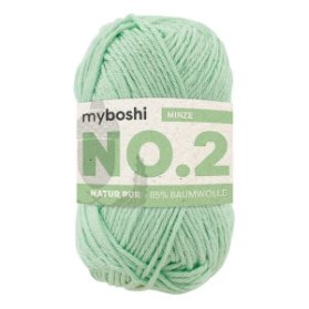 Příze na pletení a háčkování W2270 - Myboshi No.2 - máta