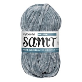 W894 - myboshi Samt - delfín