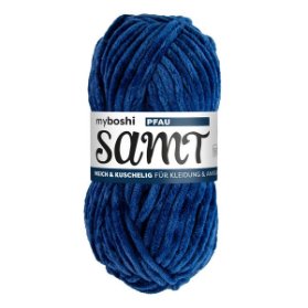 W855 - myboshi Samt - páv