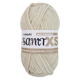 Příze WXS871-MyboshiSamt XS macadamia