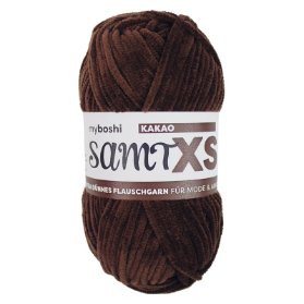 Příze WXS874-Myboshi Samt XS cocoa