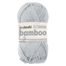 Příze WB293-Myboshi bamboo silver