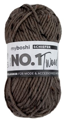Příze WT175 - Myboshi No.1 Tweed slate