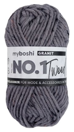 Příze WT197 - Myboshi No.1 Tweed granite