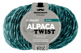 Příze WT652 - Myboshi Alpaca Twist for Men Petrol