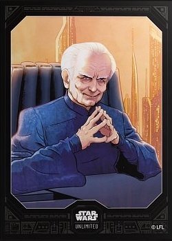 Star Wars: Unlimited Obaly na karty – Chancellor Palpatine (60 ks)