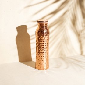 Láhev měděná tepaná 900ml