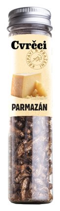Křupaví cvrčci pro gurmány - Parmazán 20g