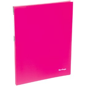 BERLINGO pořadač A4 pr rychlosv Neon pink