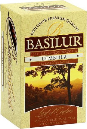 BASILUR Leaf of Ceylon Dimbula přebal 25x2g