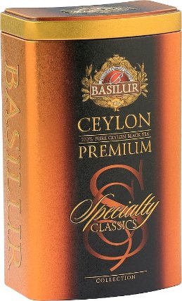 BASILUR Specialty Ceylon Premium plech 100g