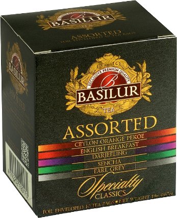 BASILUR Assorted Specialty přebal 10 gastro sáčků