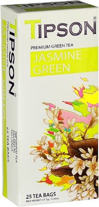 TIPSON- Jasmine Green nepřebal 25x1,5g