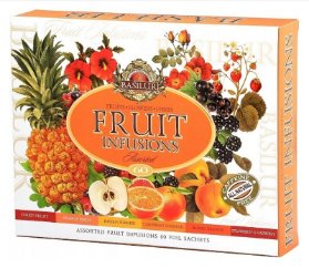 BASILUR Fruit Infusions Assorted přebal 60 gastro sáčků