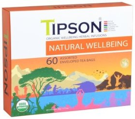 Tipson Bio čaj Wellbeing Kazeta