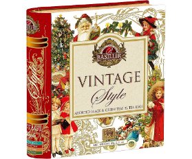 BASILUR Vintage Book Assorted plech 32 sáčků