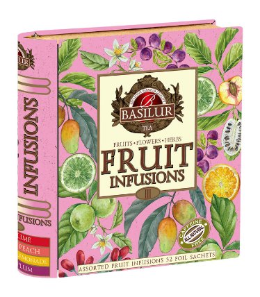 BASILUR Fruit Infusions Book Assorted Vol. III plech 32x2g