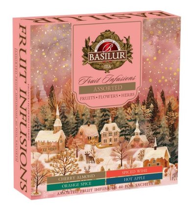 BASILUR Christmas Fruit Assorted přebal 40x1,8g
